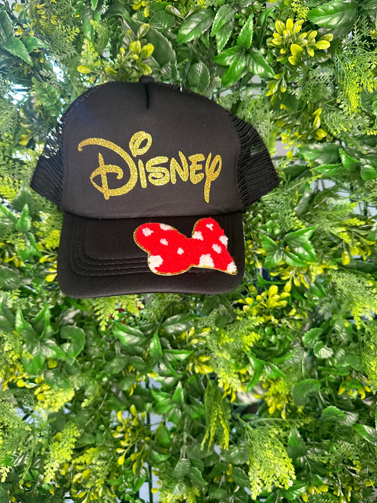 Disney Minnie Bow Black Hat