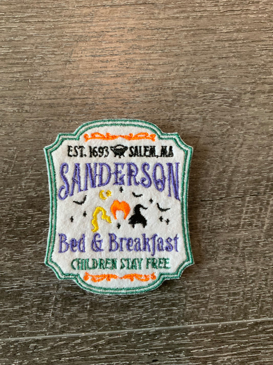 Sanderson Bed & Breakfast Patch