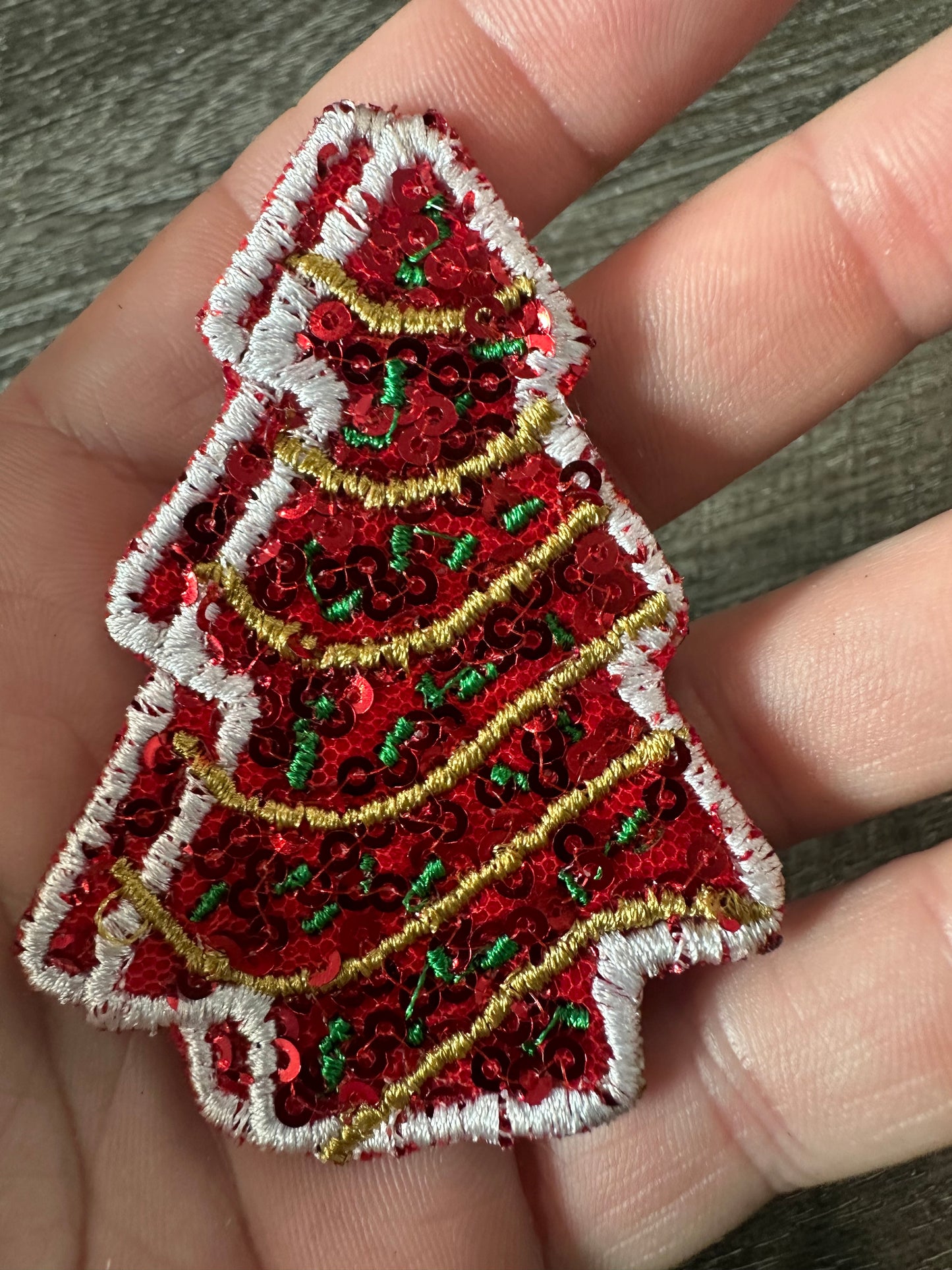 Christmas Tree Cake Patch