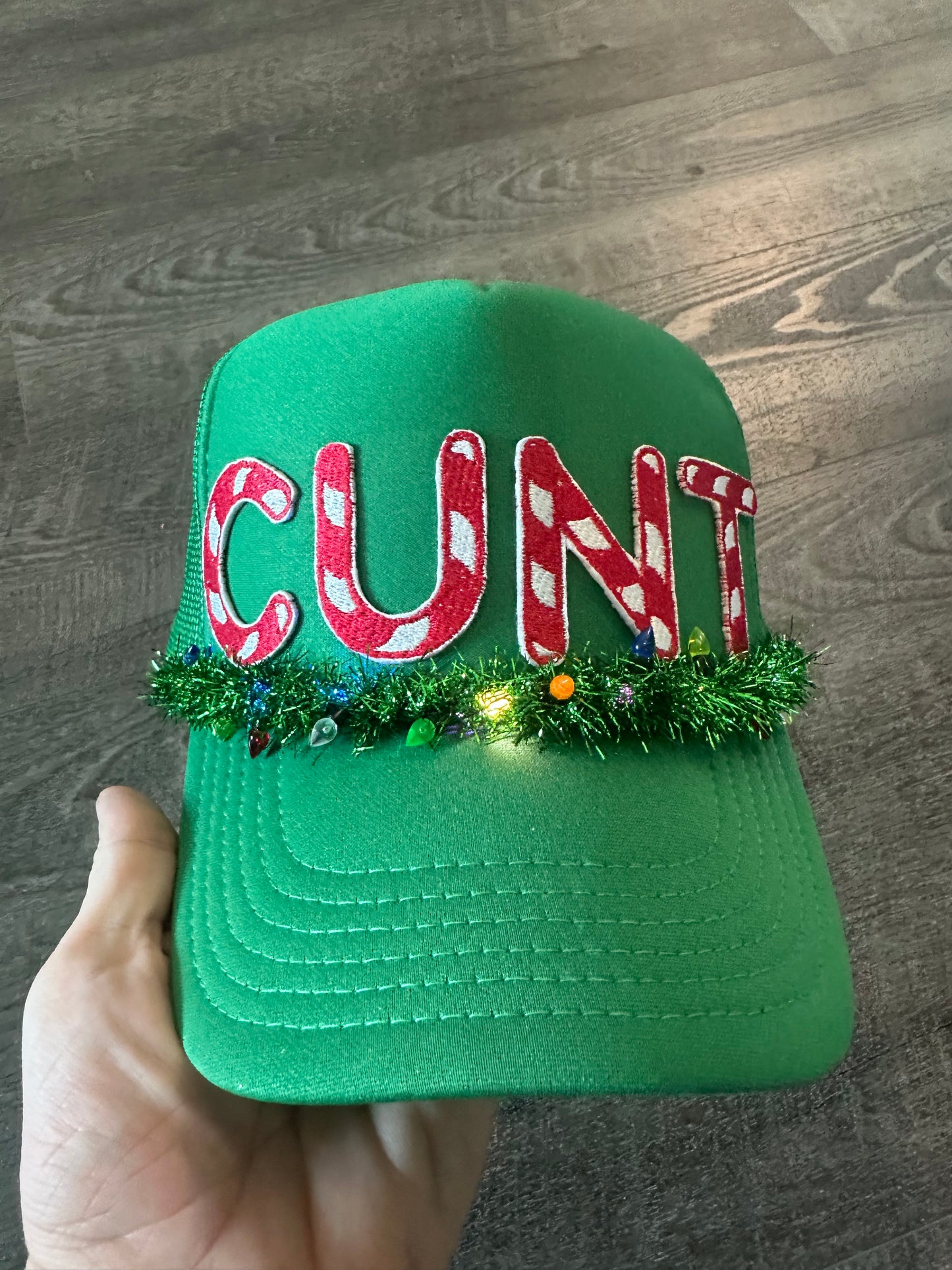 C U N T Christmas Hat