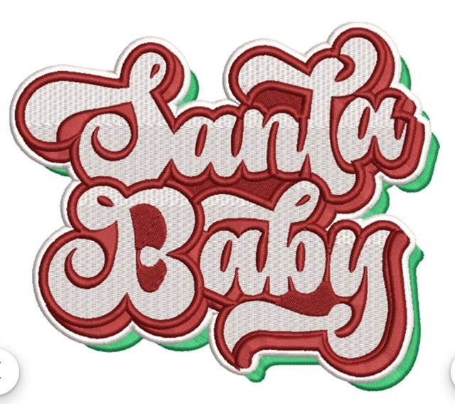 Santa Baby Patch